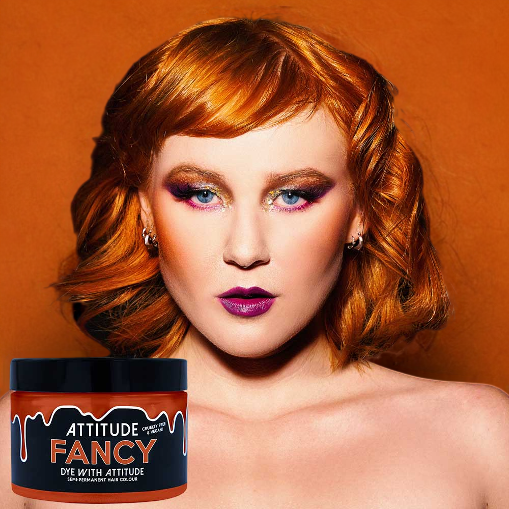 Attitude Hair Dye - Fancy Coloration semi permanente - Couleur cuivre/Orange